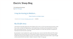 Desktop Screenshot of blog.sidu.in